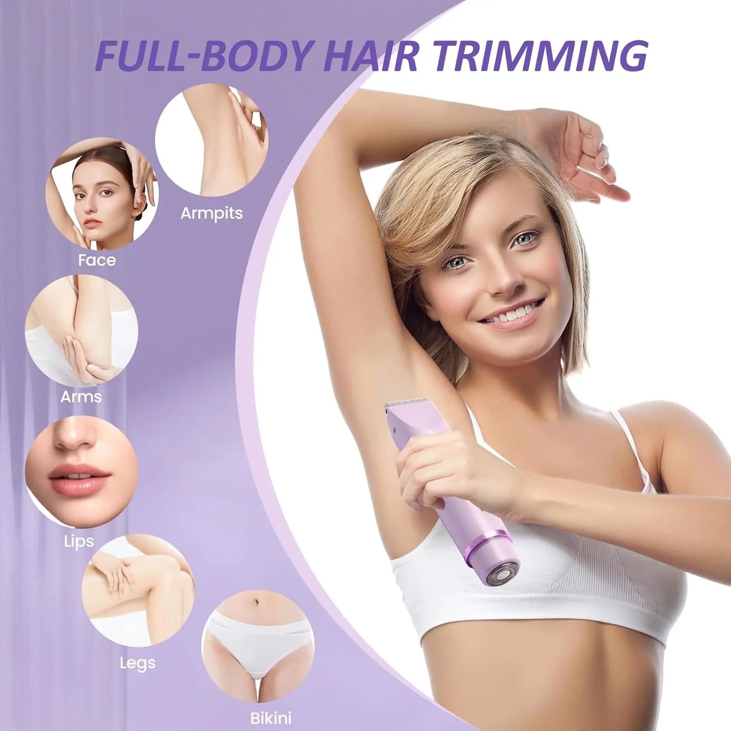 2 in 1 Electric Razors for Women