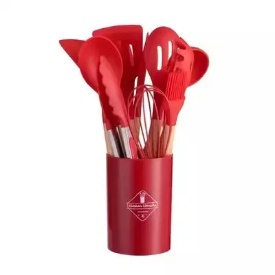 12 Piece Silicone Kitchenware Utensils Set