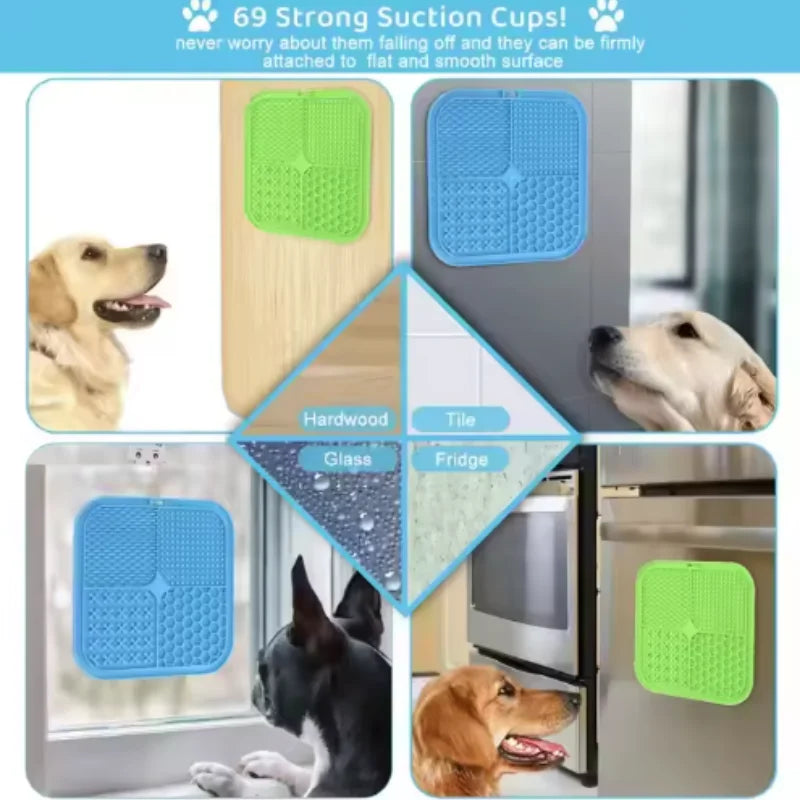 Slow Feeder & Lick Mat for Dogs