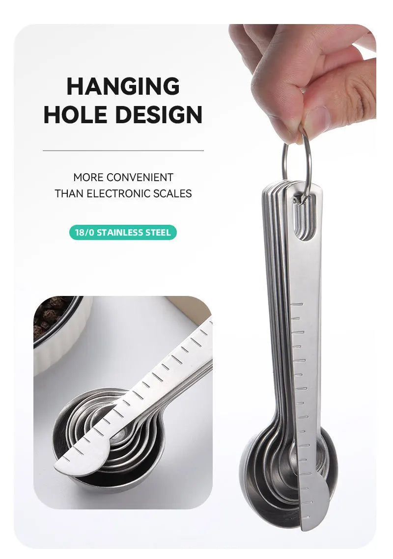 Stainless Steel Measuring Spoons Set