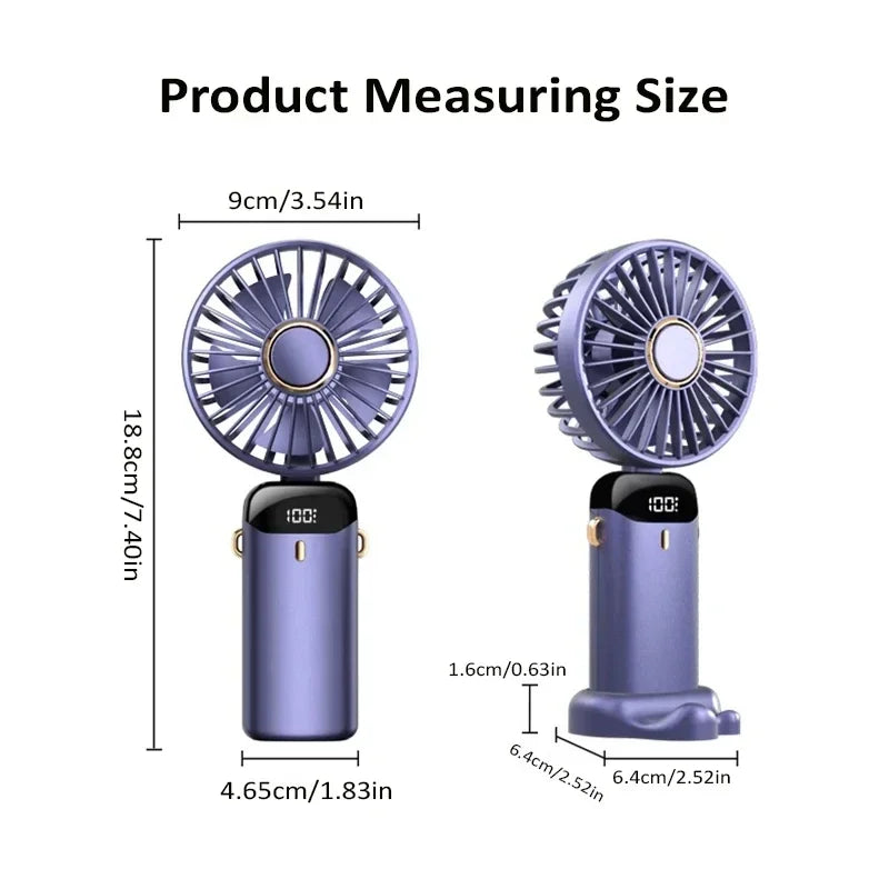Handheld Mini Portable Fan