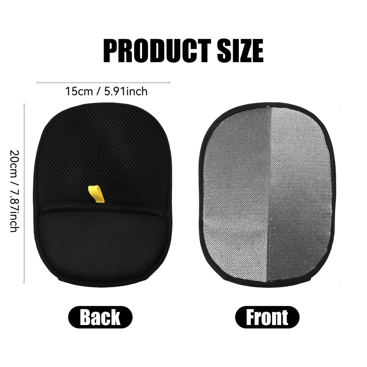 Double-Sided Grooming Gloves for Pets