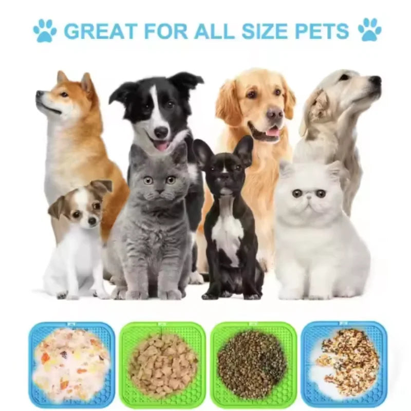 Slow Feeder & Lick Mat for Dogs