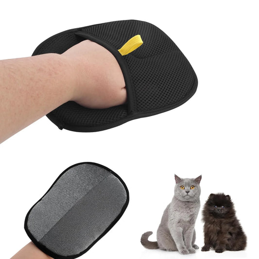 Double-Sided Grooming Gloves for Pets