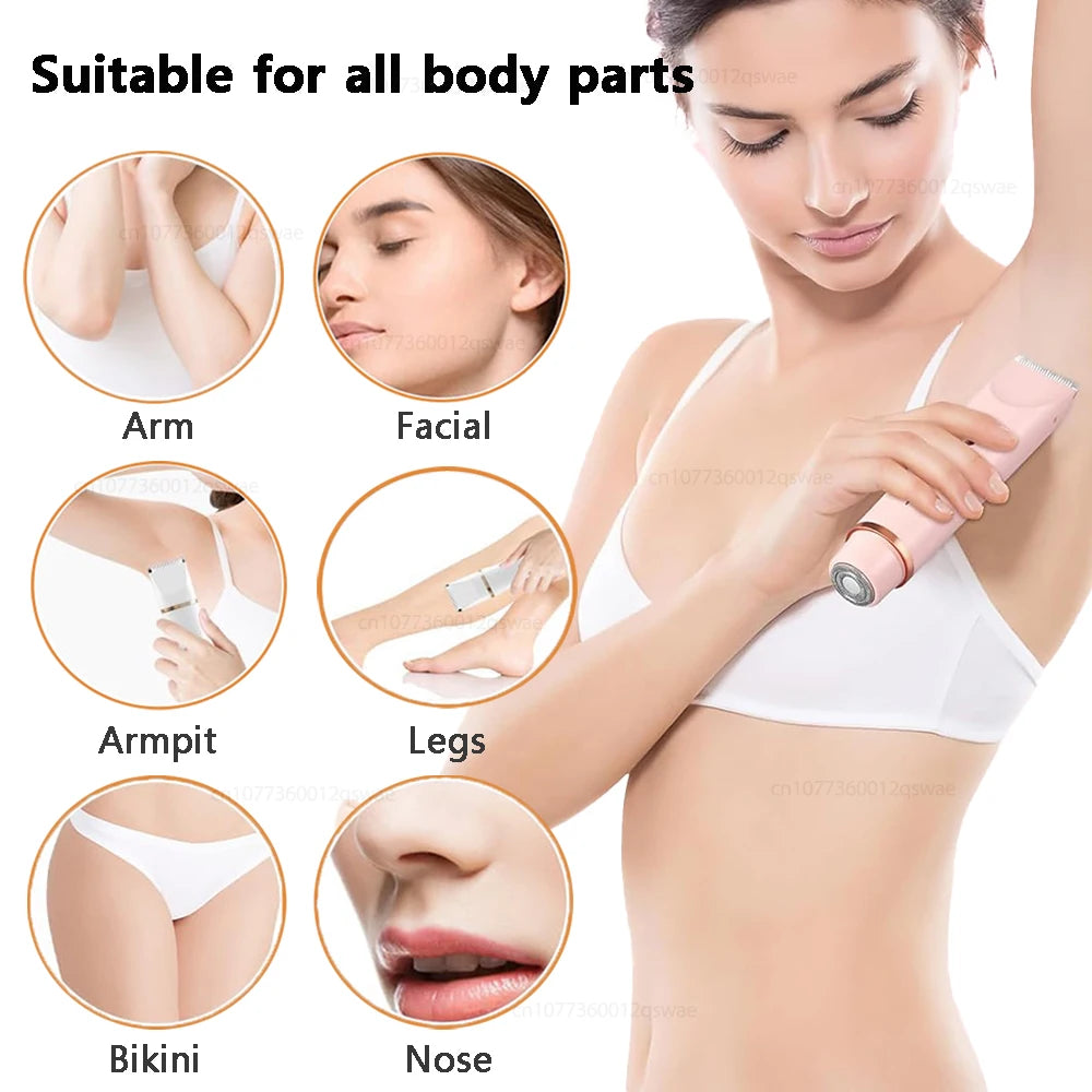 2 in 1 Electric Razors for Women